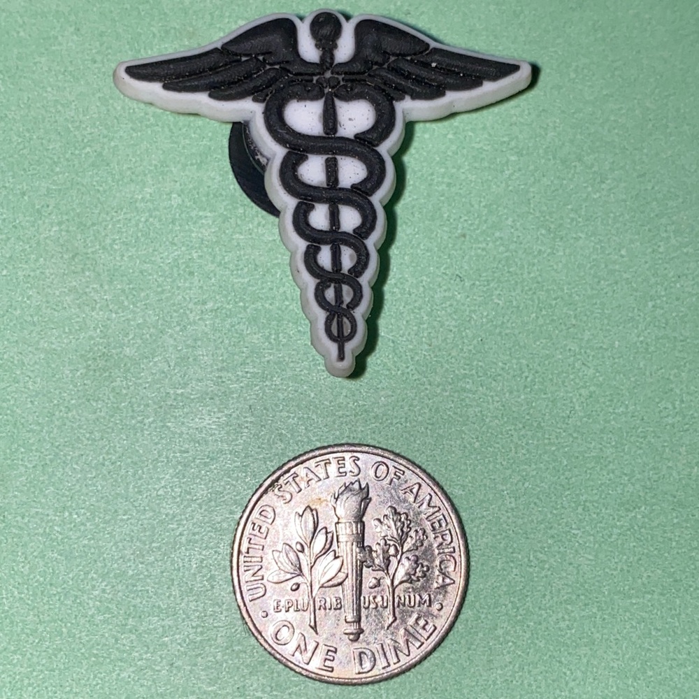 (10 for $15) Nurse RN Healthcare Medical Dr. Doctor Health Crocs Shoe Charms